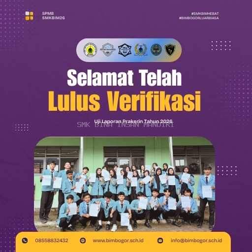Verifikasi Laporan Hasil Prakerin Tahun 2026